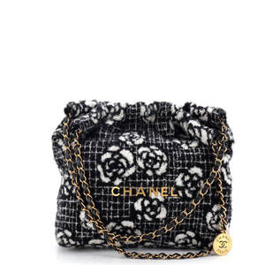 Chanel 22 Chain Hobo Quilted Camellia #237513C44B